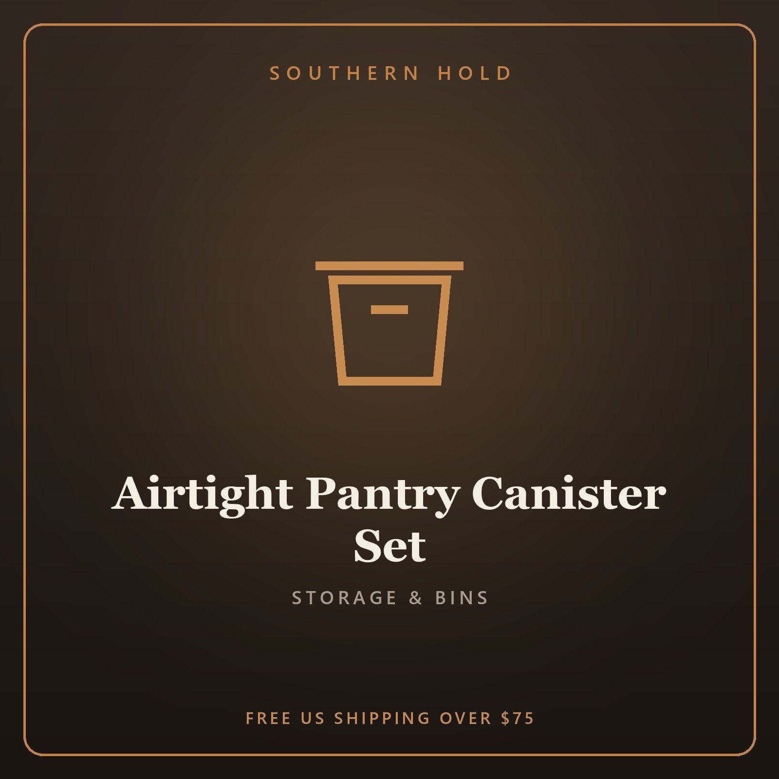 Airtight Pantry Canister Set