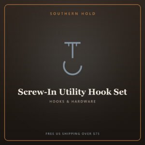 Screw-In Utility Hook Set
