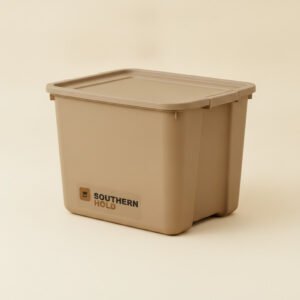 Stackable Storage Bin with Lid 18qt