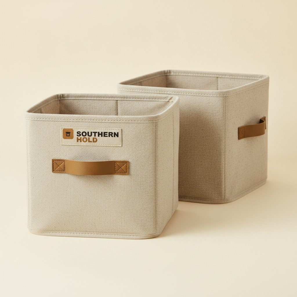 Collapsible Fabric Cube (2-Pack)