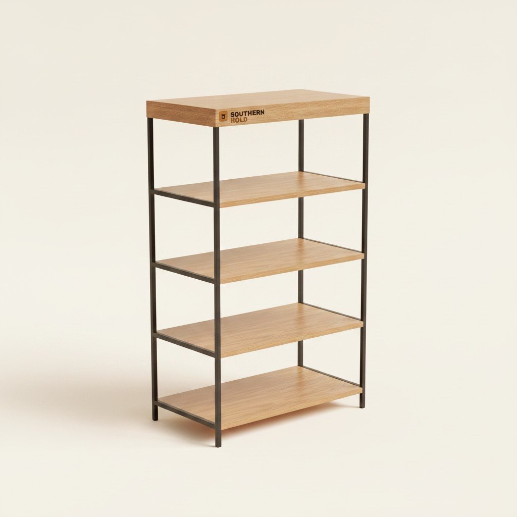 5-Tier Metal Shelving Unit